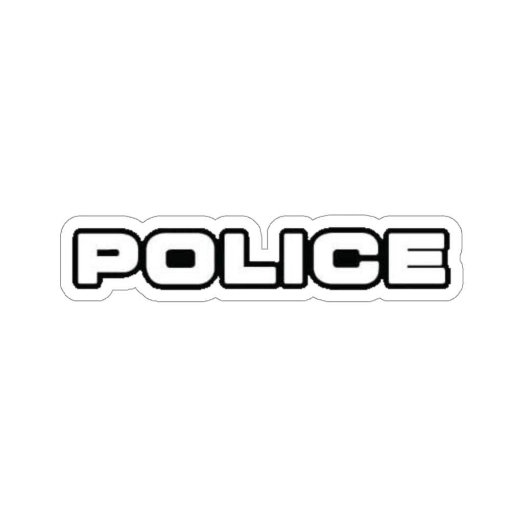 Kiss-Cut Stickers - Police
