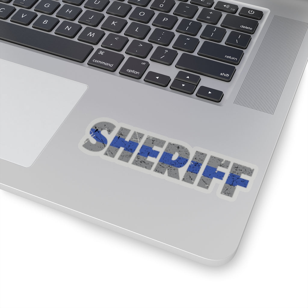Kiss-Cut Stickers - Sheriff Blue Line