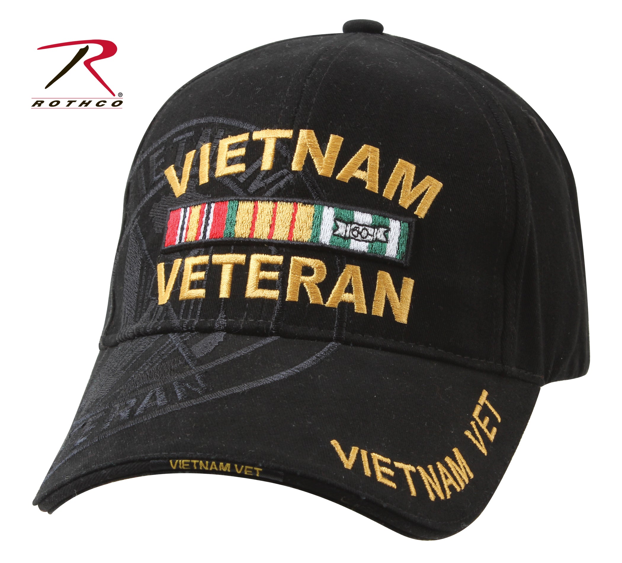 Rothco Deluxe Vietnam Veteran Military Low Profile Shadow Cap