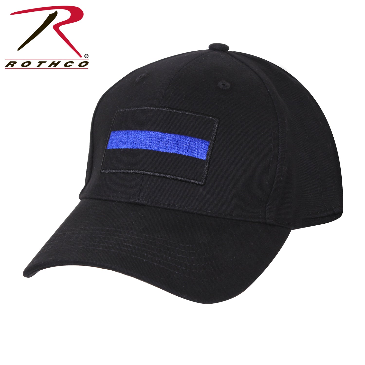 Rothco Thin Blue Line Low Profile Cap - red-diamond-uniform-police-supply