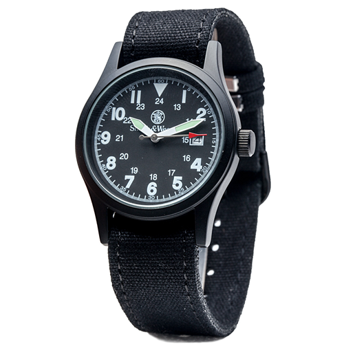 Smith & Wesson 3-IN-1 Military Watch -Black - red-diamond-uniform-police-supply