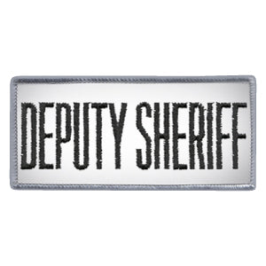 2" X 4" Deputy Sheriff Dept Patch