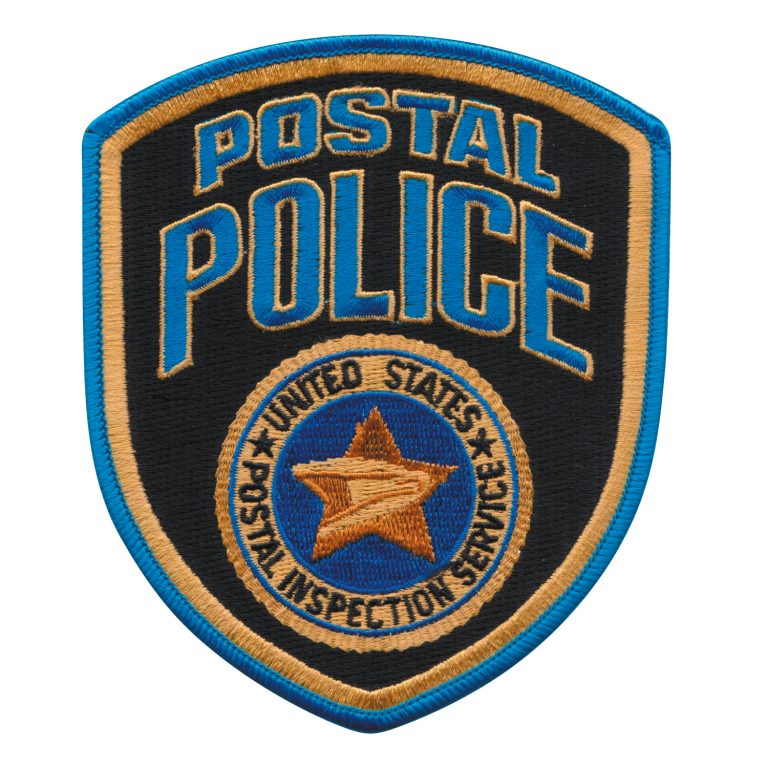 Premier Emblem Postal Police Patch (SOLD EACH)
