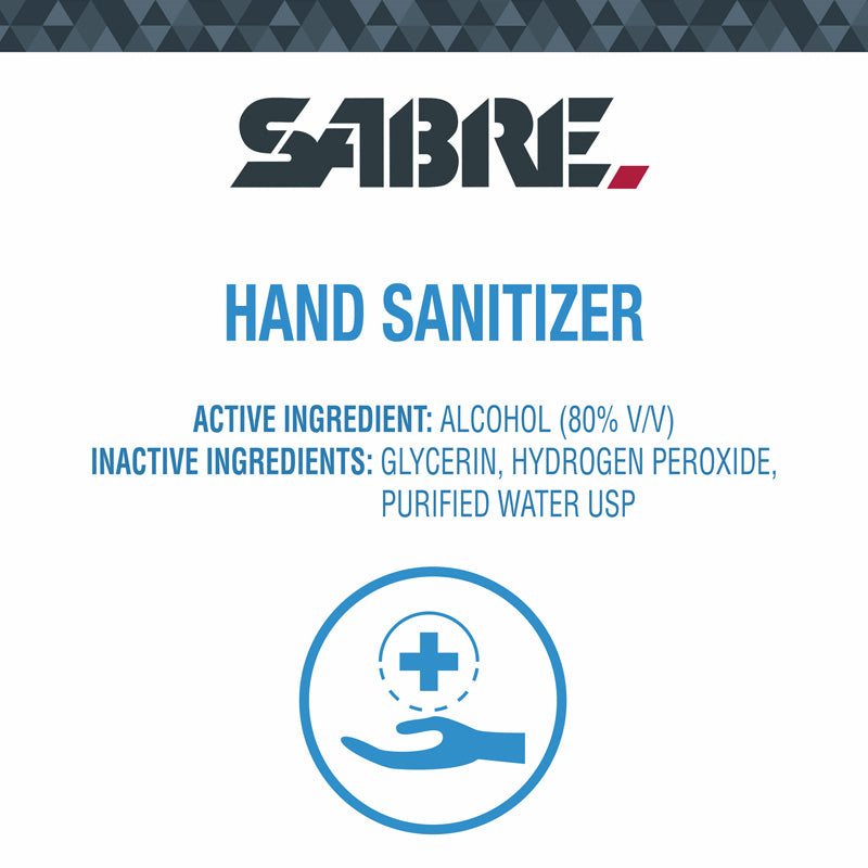 SABRE Liquid Hand Sanitizer 4fl oz