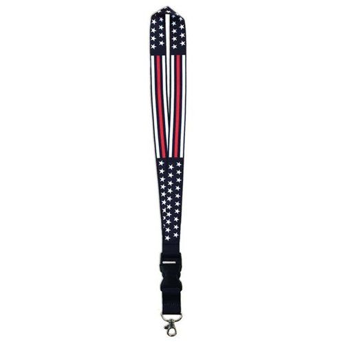 Thin Red Line Lanyard - Stars and Stripes
