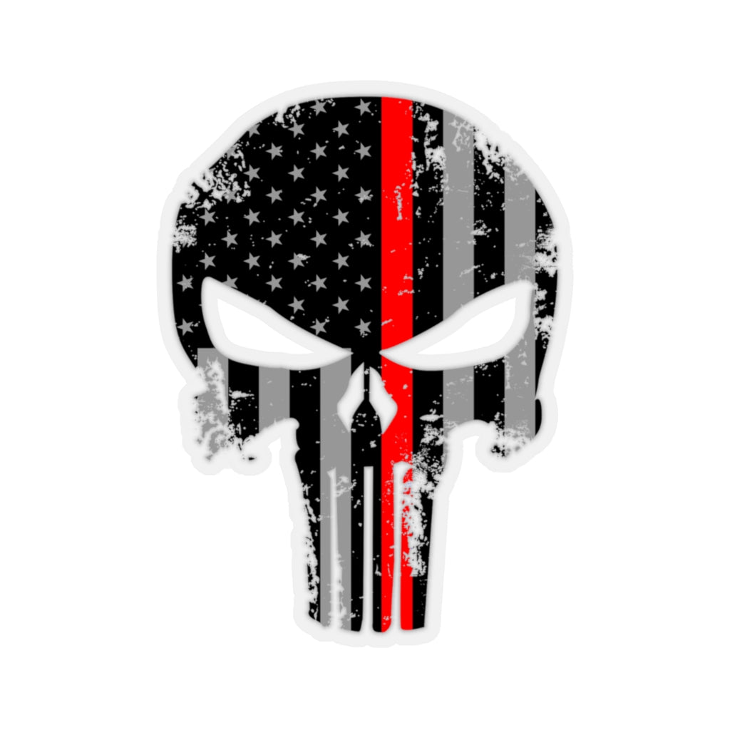 Kiss-Cut Stickers - Red Line Punisher