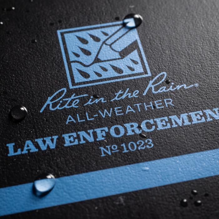 Rite In The Rain Thin Blue Line All-Weather Notebook - red-diamond-uniform-police-supply