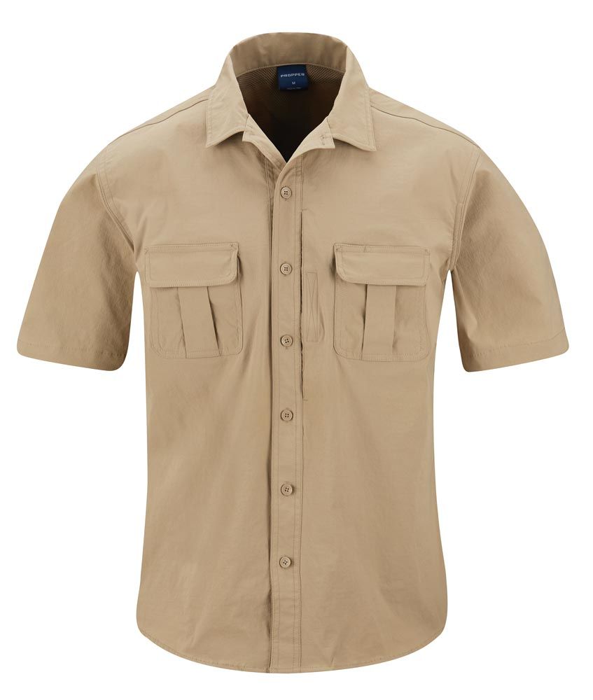 Propper® Men's Summerweight Tactical Shirt – Short Sleeve - red-diamond-uniform-police-supply