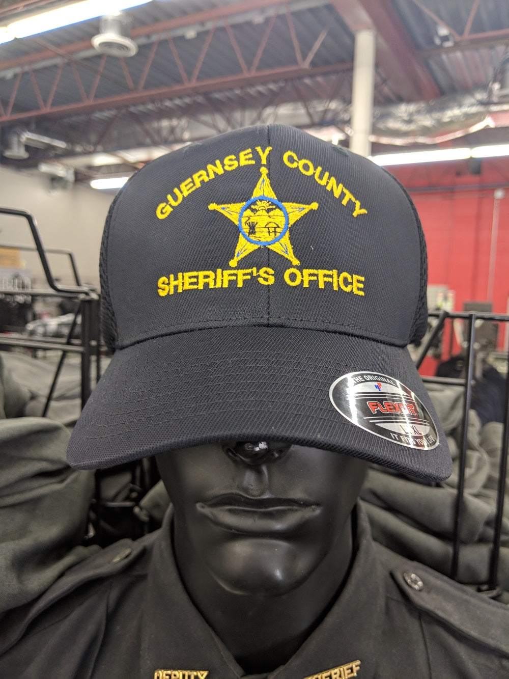 Guernsey County Sheriff Custom Ball Cap - red-diamond-uniform-police-supply