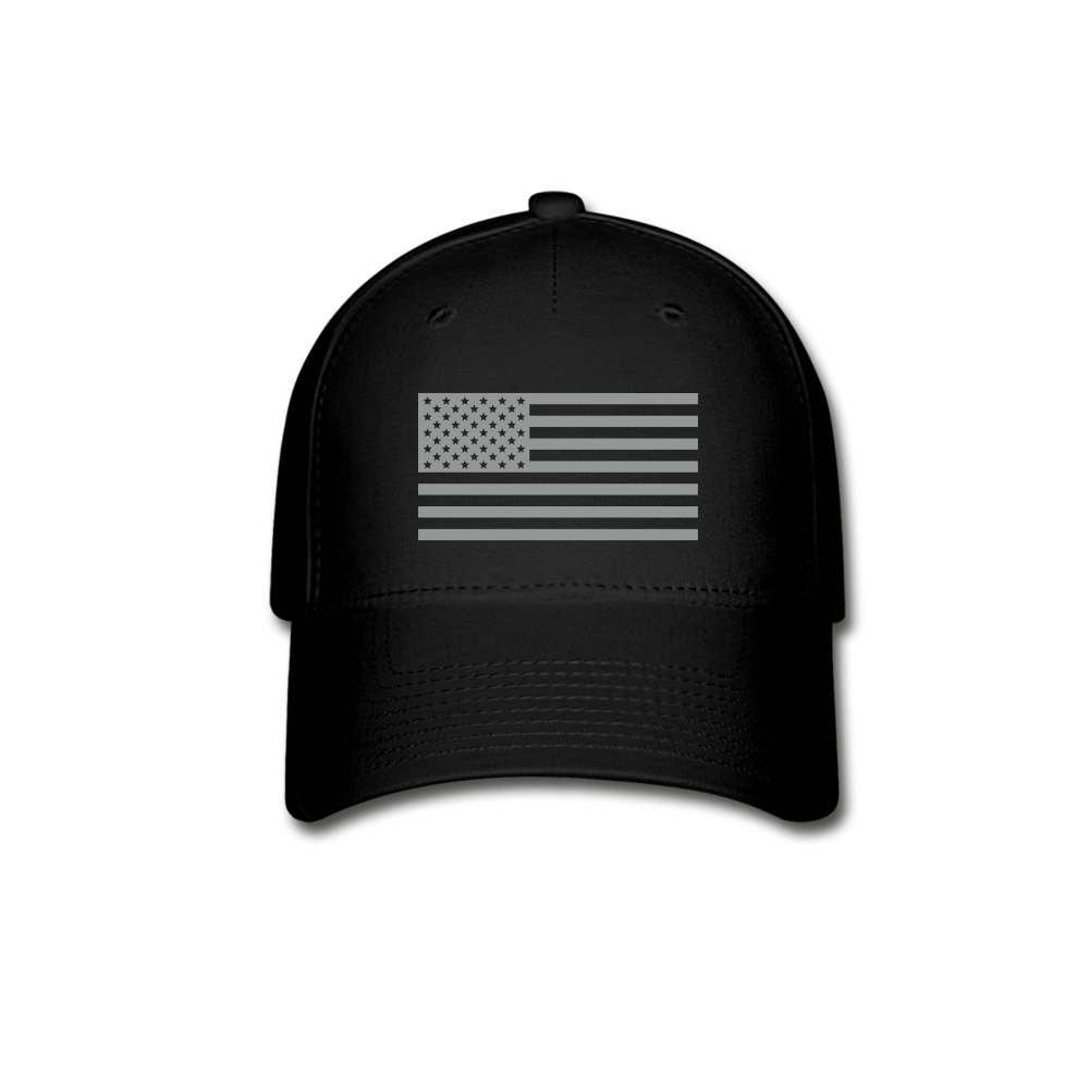 Flexfit Baseball Cap - Flag - black