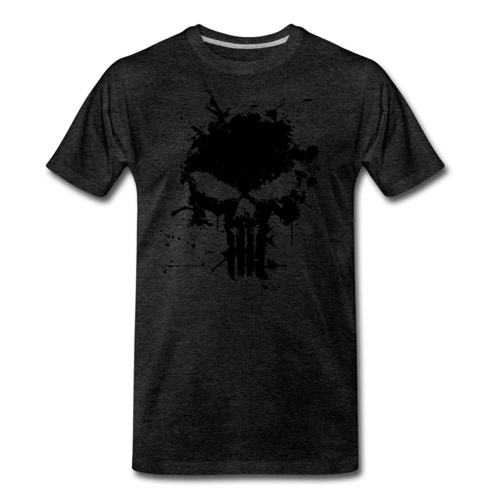 Men's Premium T-Shirt - Punisher Splatter - charcoal grey
