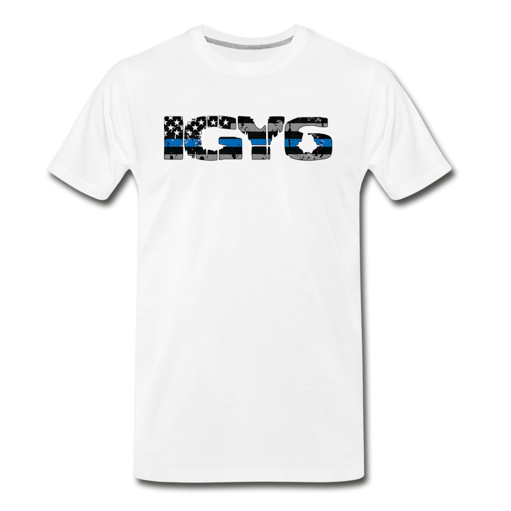 Men's Premium T-Shirt - IGY6 - white