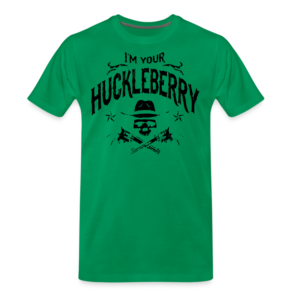 Men's Premium T-Shirt - I'm your Huckleberry - kelly green