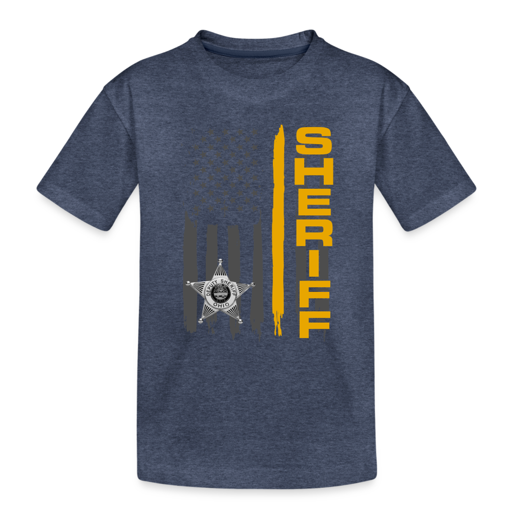 Kids' Premium T-Shirt - Ohio Sheriff Vertical - heather blue