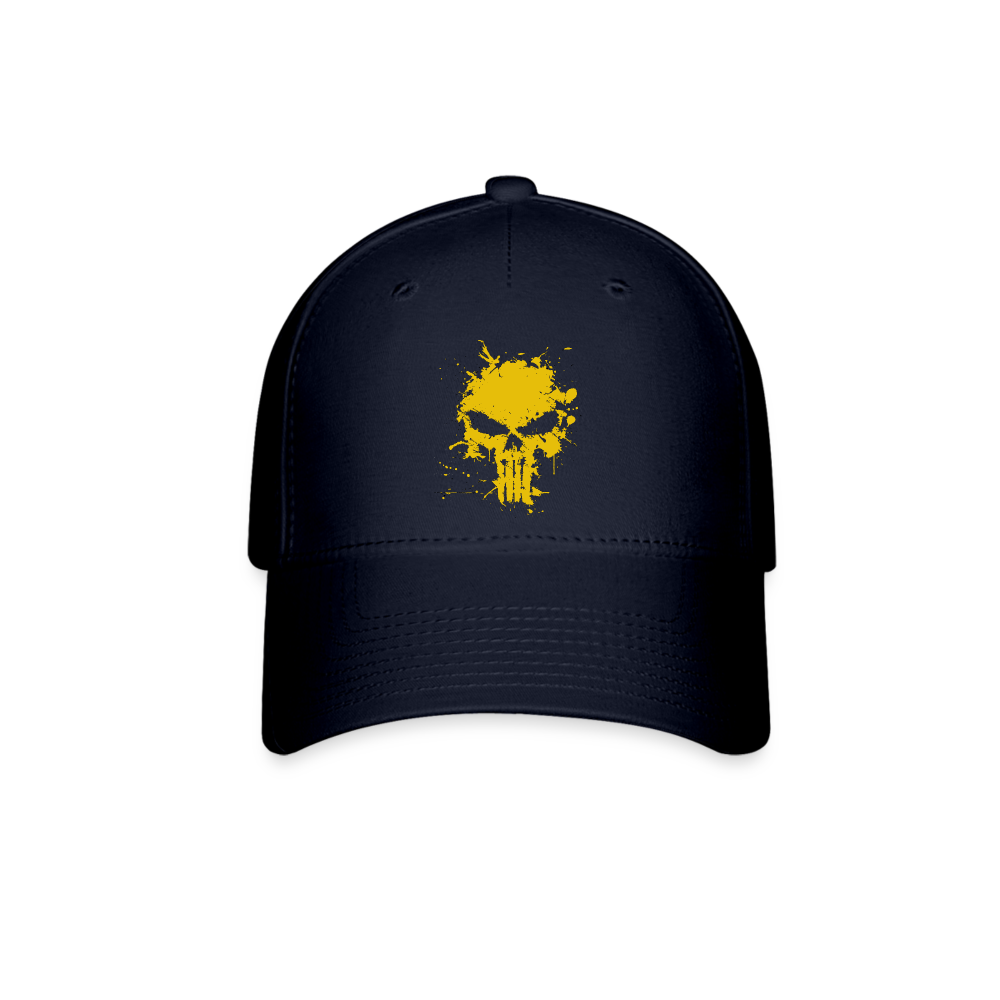 Flexfit Baseball Cap - Punisher Splatter - navy