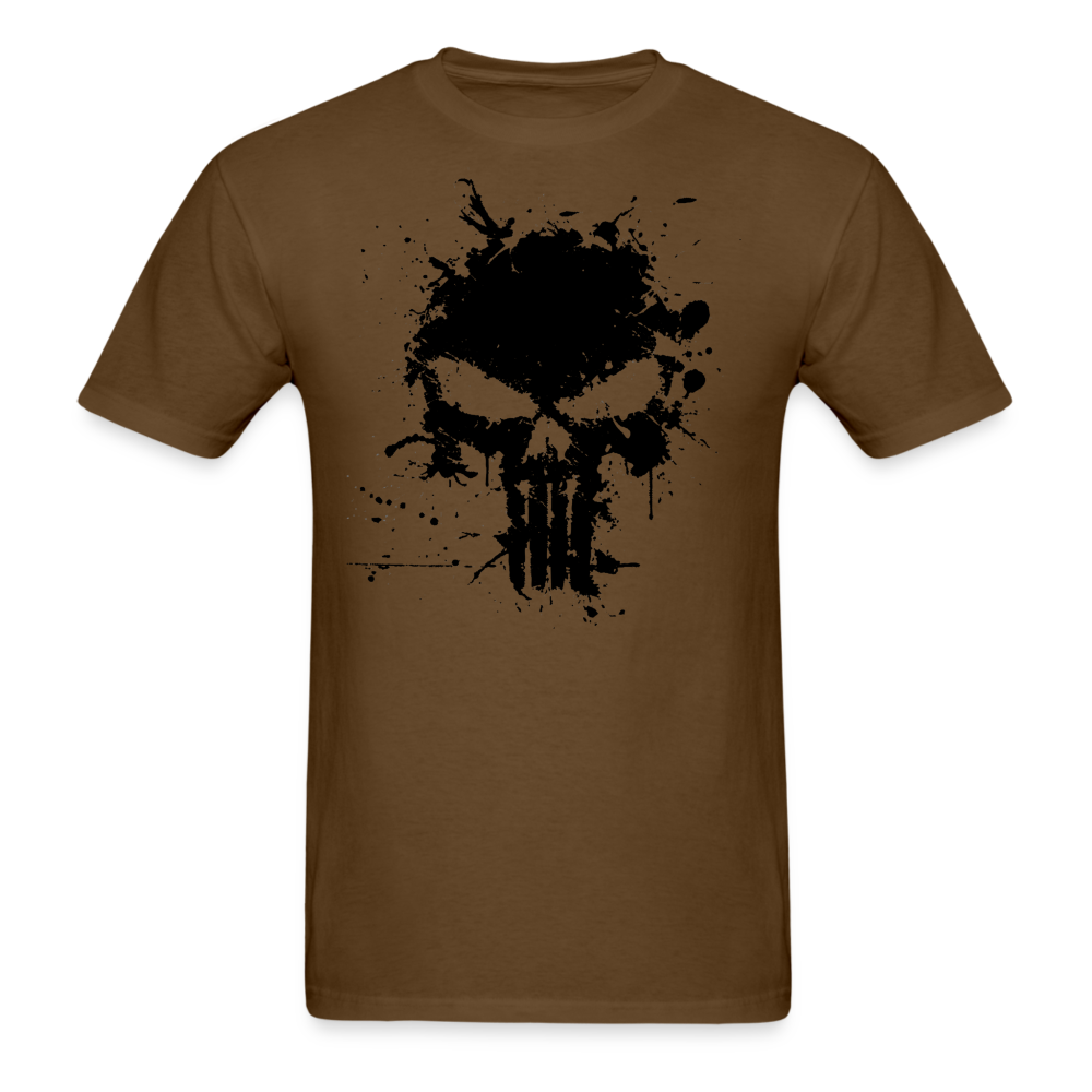 Unisex Classic T-Shirt - Punisher Splatter - brown