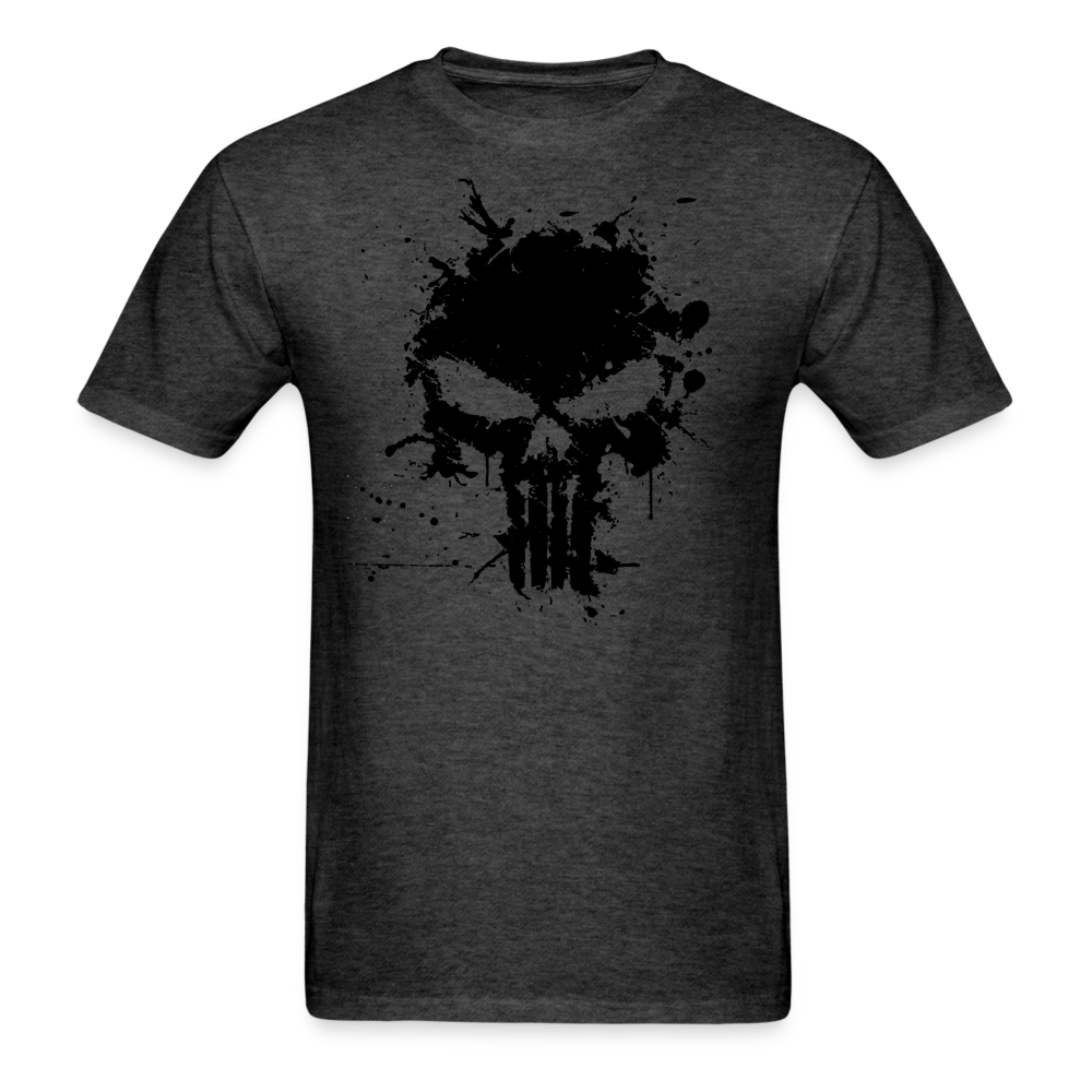 Unisex Classic T-Shirt - Punisher Splatter - heather black