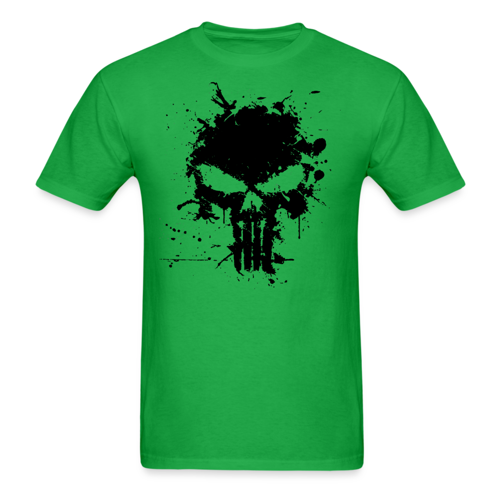 Unisex Classic T-Shirt - Punisher Splatter - bright green