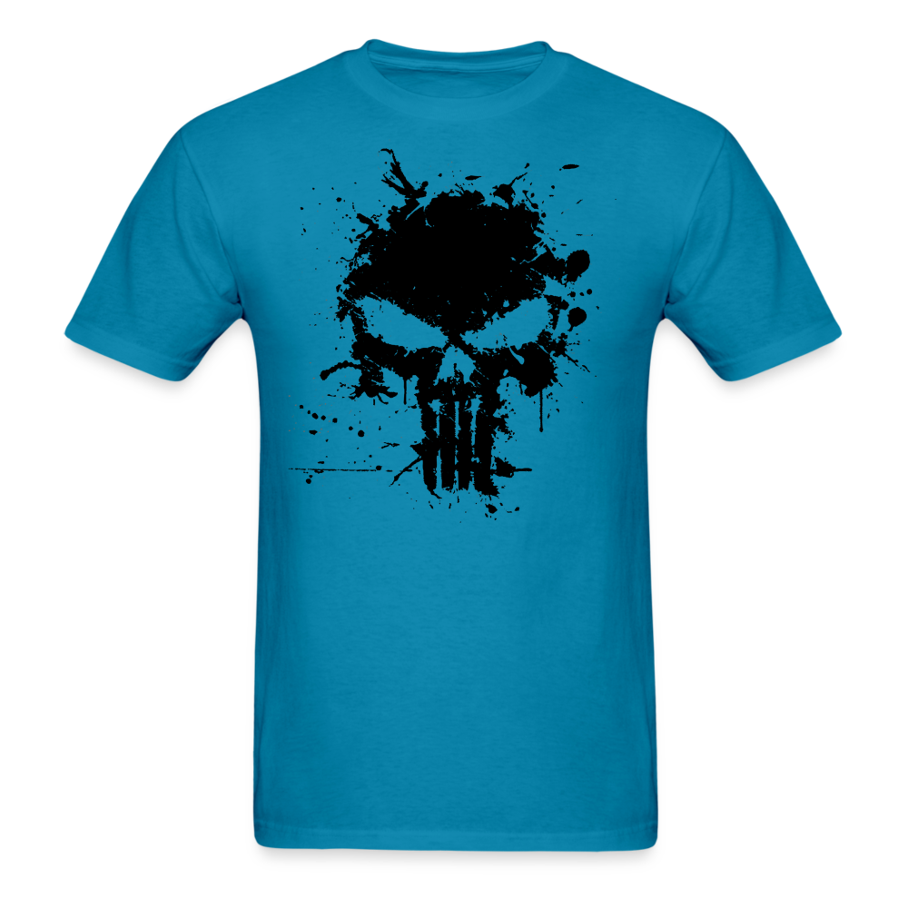 Unisex Classic T-Shirt - Punisher Splatter - turquoise