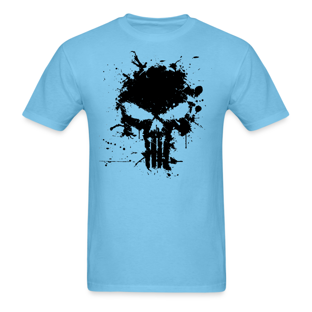 Unisex Classic T-Shirt - Punisher Splatter - aquatic blue