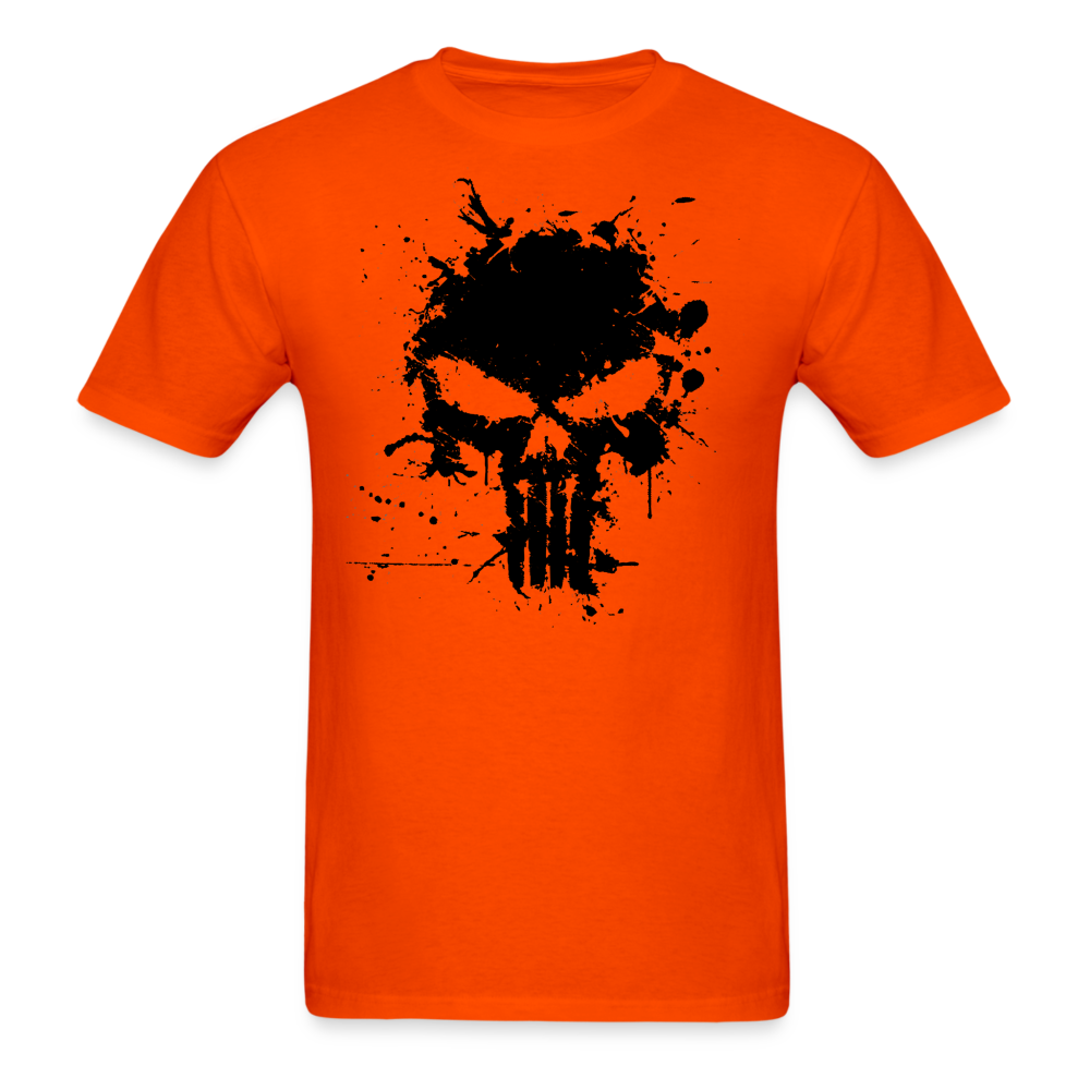 Unisex Classic T-Shirt - Punisher Splatter - orange