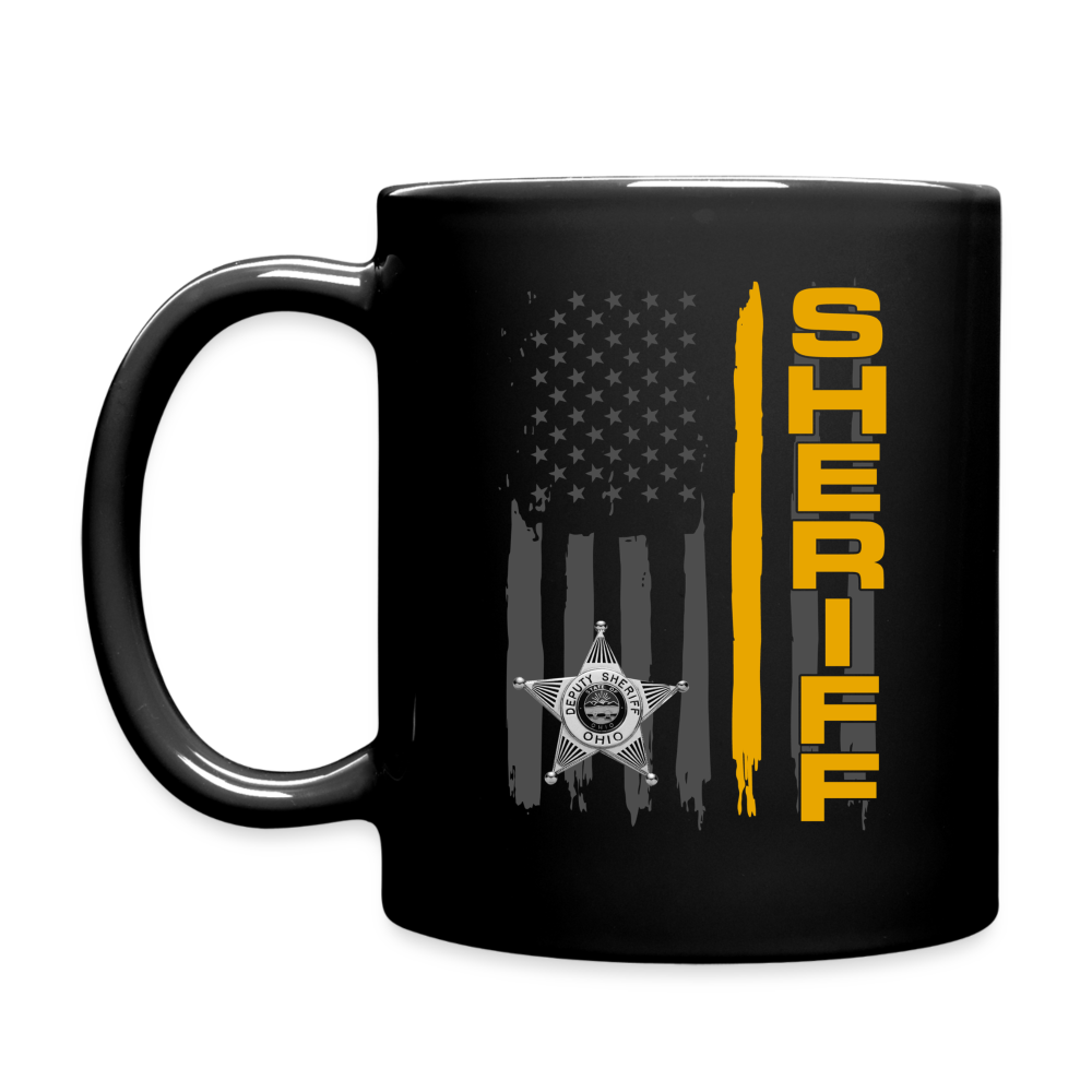 Full Color Mug - Ohio Sheriff Vertical - black