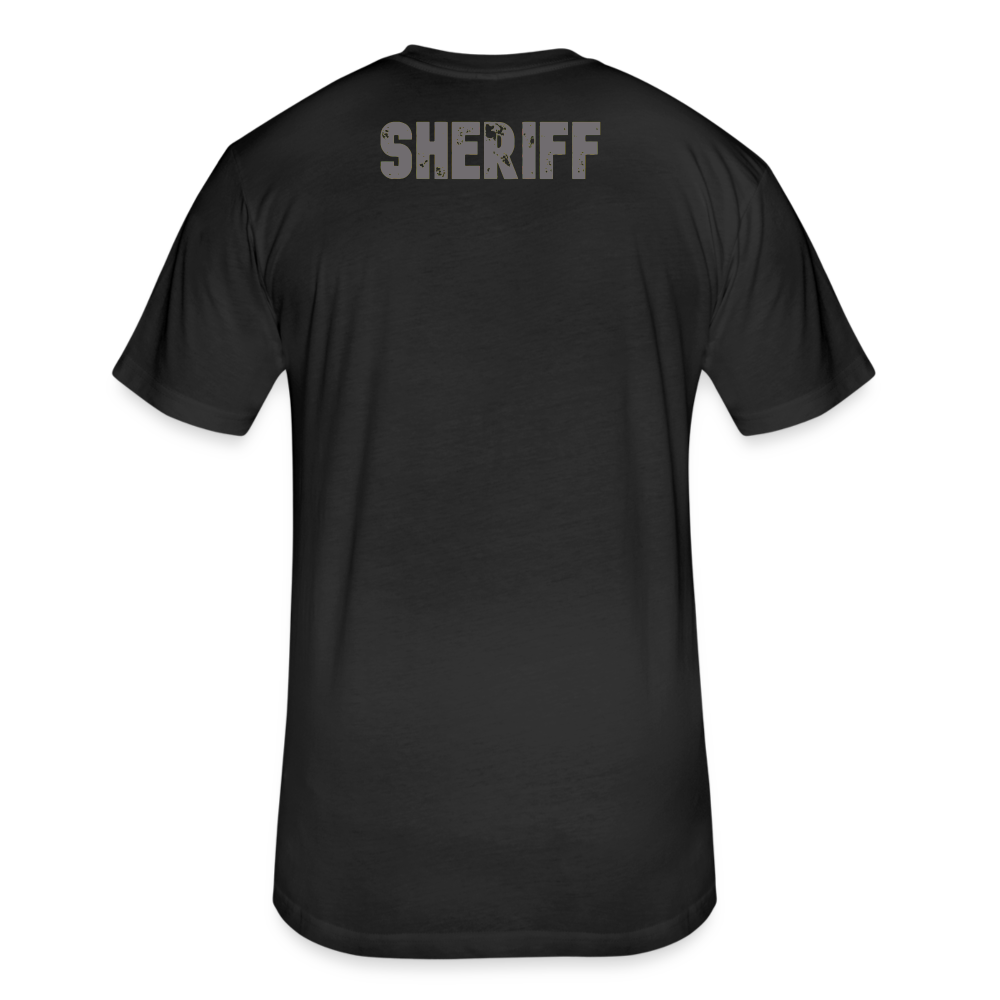 Unisex Poly/Cotton T-Shirt by Next Level - Sheriff - black